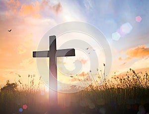 Good Friday and Easter Sunday concept