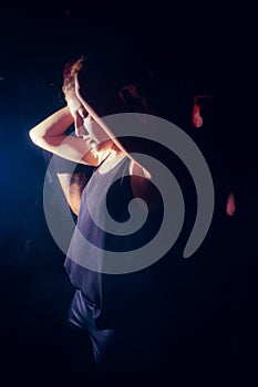 Dancing inside own imagined party photo