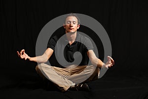 Good Looking Young Man in Studio