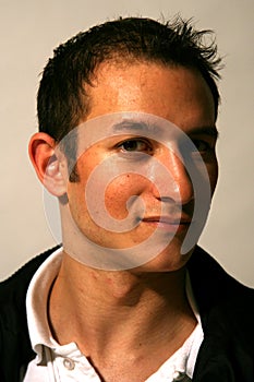 Good Looking Young Man in Studio