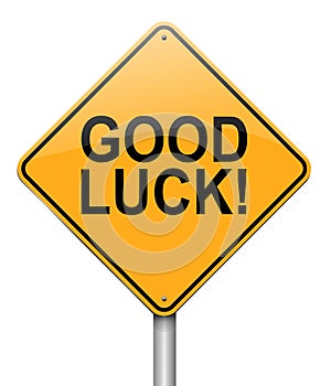 Good luck concept.