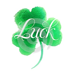 Good luck four leaf clover.