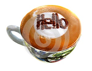 Good Morning Hello Cappuccino