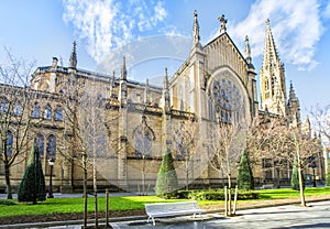 Good Shepherd Cathedral of San Sebastian, San Sebastian, Basque photo