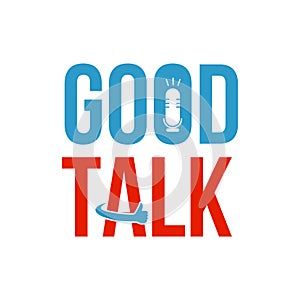 Good Talk logo, icon, or symbol template design