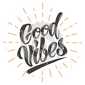 Good Vibes illustration