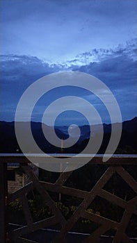 A good view above the mountain