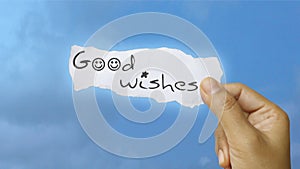 Good wishes