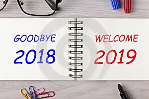 Goodbye 2018 Welcome 2019