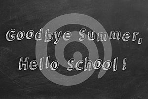 Goodbye Summer, Hello School