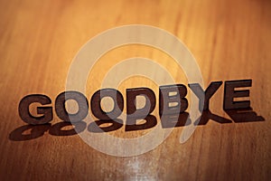 Goodbye photo