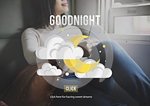 Goodnight Happy Night Fairy Concept