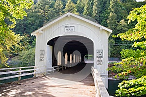 Goodpasture Bridge Lane county, Oregon