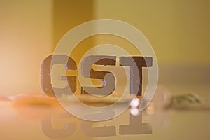 Goods and Services Tax , GST concept