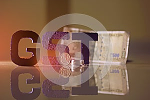 Goods and Services Tax , GST concept