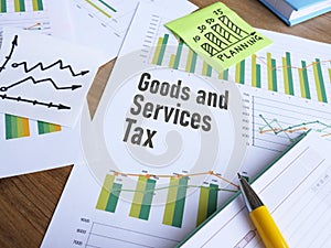 Goods and Services Tax GST is shown using the text