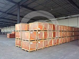 Goods in the warehouse