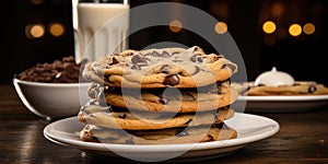 Gooey Chocolate Chip Cookie - Sweet Delight - Irresistible