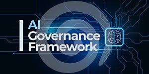 AI Governance Framework illustration banner.