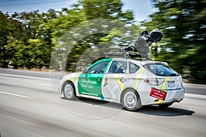 GOOGLE MAPS STREET VIEW CAR!