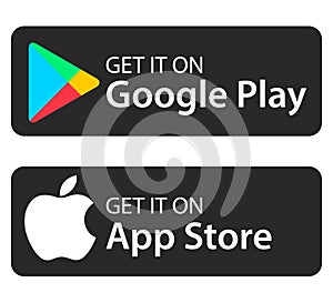 Google play app store icons. Download from google pay.