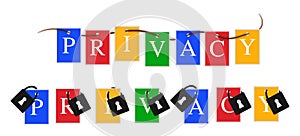 Google privacy colors banner photo