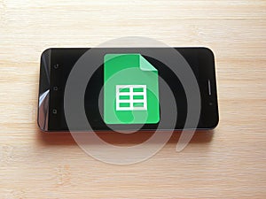 Google Sheets app