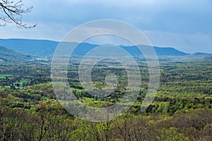 Goose Creek Valley, Porter Mountain and Rain