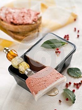 Goose or duck liver pate