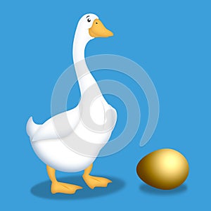 Goose With Golden Egg