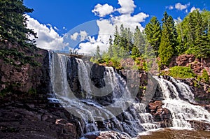 Gooseberry Falls in northern Minnesota