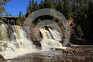 Gooseberry Falls waterfall Minnesota