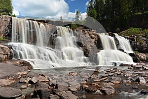 Gooseberry Falls waterfall Gooseberry Falls State Park, Minnesota