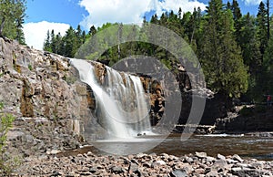 Gooseberry Falls waterfall Gooseberry Falls State Park, Minnesota