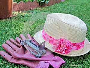 Gopher Trap with Lady's Garden Hat