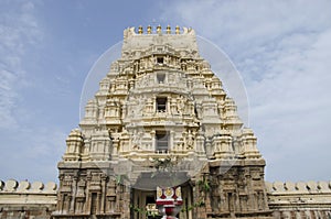 Gopuram of the Ranganathaswamy Temple, located inside the fort is believed to have been built by Ramanuja, Srirangapatna, Karnatak photo
