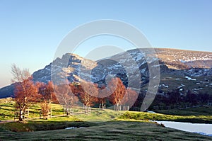Gorbea mountain in Basque Country