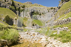 Gordale Scar, Yorkshire Dales National Park, North Yorkshire, UK