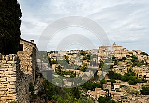 View at Gordes in France photo