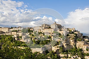 Gordes, one of the most beautiful and most visited French villages photo