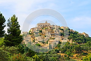 Gordes in the South of France, charming small town