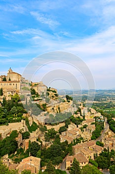 Gordes in the South of France, charming small town