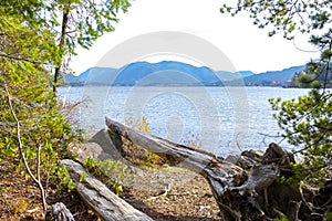 Gordon Bay Park at Cowichan Lake in Vancouver Island, Canada