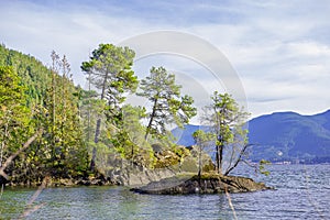 Gordon Bay Park at Cowichan Lake in Vancouver Island, Canada