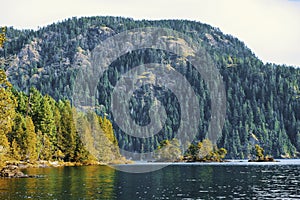 Gordon Bay Park at Cowichan Lake in Vancouver Island, Canada