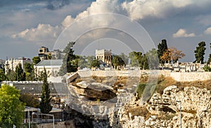 Gordon`s Calvary and Skull Hill, Jerusalem