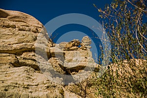 Goreme, Cappadocia, Anatolia, Turkey: Rock formation at the end of the Zemi valley between Gereme and Uchisar