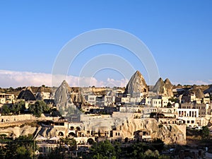 Goreme - cave houses in the sun