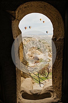 Goreme Open Air Museum with cave churches and chapels