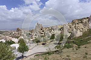 Goreme open air musuem in Cappadocia, Turkey